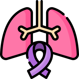cancro ai polmoni icona