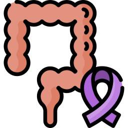 Colon cancer icon
