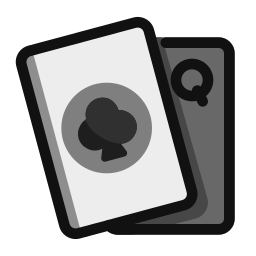 Poker cards icon