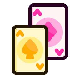 Poker cards icon