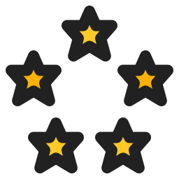 Пять звезд иконка