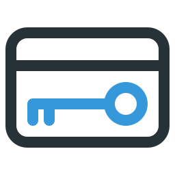 Card key icon