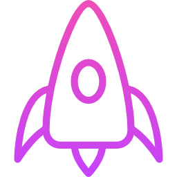 Rocket ship icon