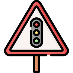 Traffic light icon