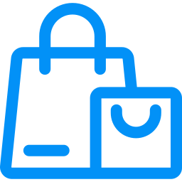 Shopping bag icon