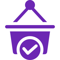 Shopping basket icon