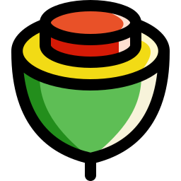 Spinning top icon