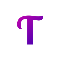 Letter t icon