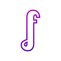 문자 f icon
