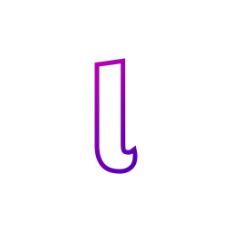 Letter l icon