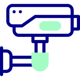 caméra de vidéosurveillance Icône
