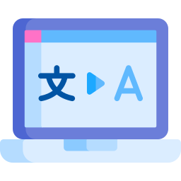 Online translation icon