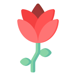 rote rose icon