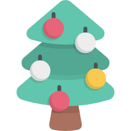 árbol de navidad icono