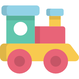 Toy train icon