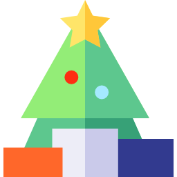 árbol de navidad icono