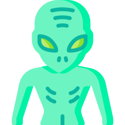 alienígenas Ícone