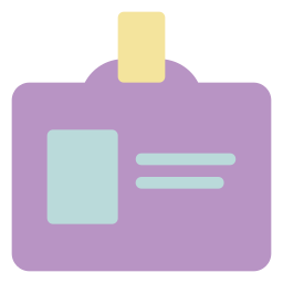 Name tag icon