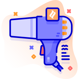 Hair dryer icon