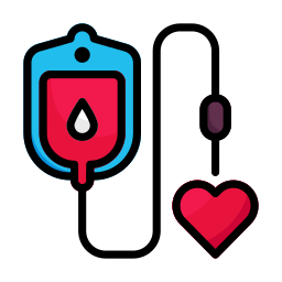 Blood donation icon