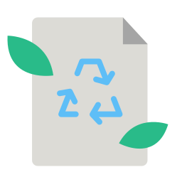 reciclagem de papel Ícone