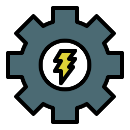 Электрический редуктор иконка