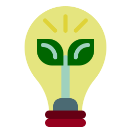 Green energy icon