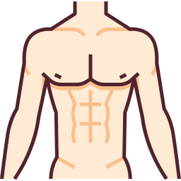 Upper body icon