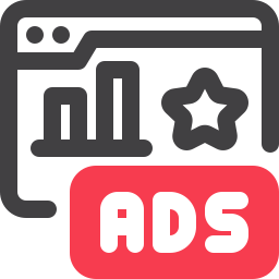 Digital advertising icon