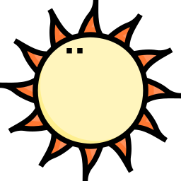 Sun icon