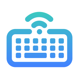 Wireless keyboard icon