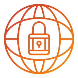 seguridad mundial icono