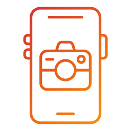 Mobile camera icon