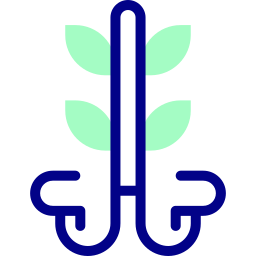 diseño floral icono