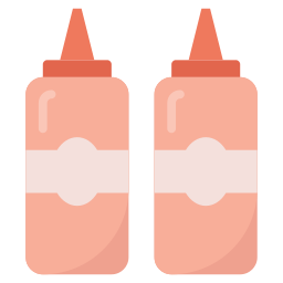 Бутылка кетчупа иконка