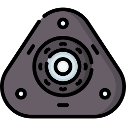 montaje de puntal icono
