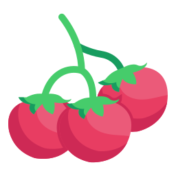 tomate cerise Icône