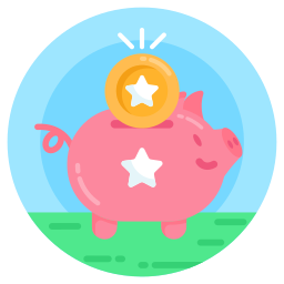 Piggy bank icon