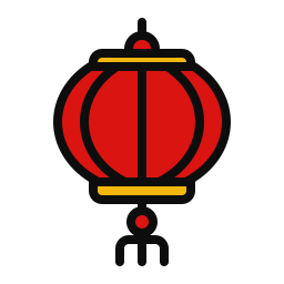 Chinese lantern icon