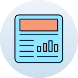 Business report icon