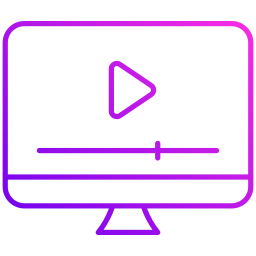 Video tutorials icon