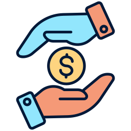 Money exchange icon