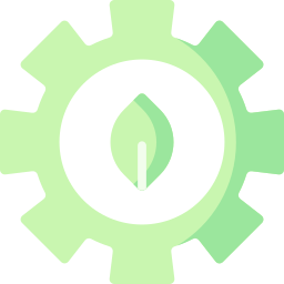 energía sostenible icono