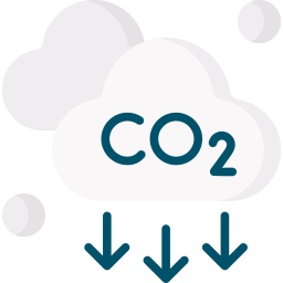 Carbon dioxide icon