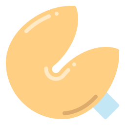 Fortune cookie icon