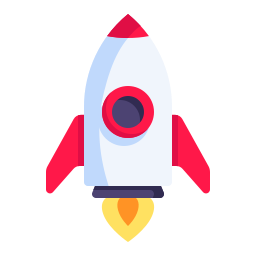 raket lancering icoon