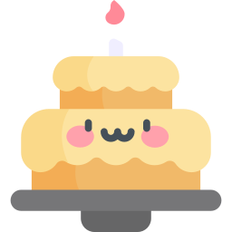 Birthday cake icon