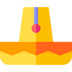 Mexican hat icon