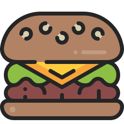 hamburguesa icono