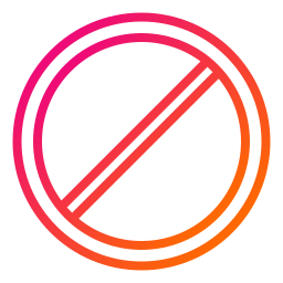 No stopping icon